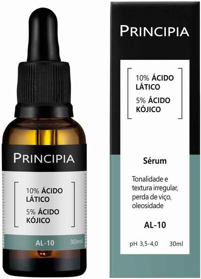 Imagem de Sérum Principia 10% Ácido Lático + 5% Ácido Kójico AL-10 30ml