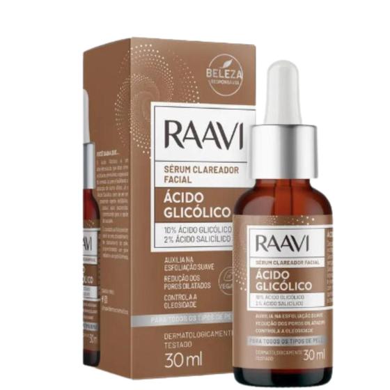Imagem de Serum Raavi Acido Glicolico Facial 30ml