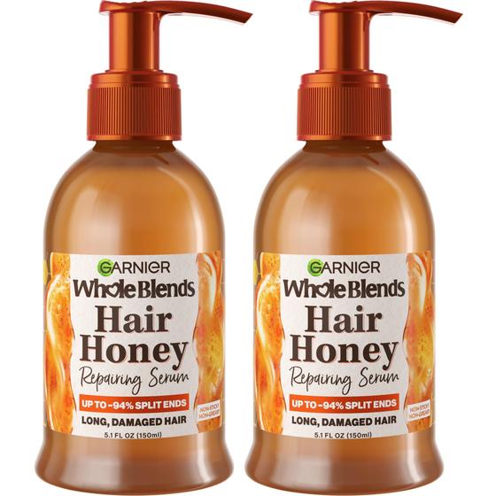 Imagem de Sérum Reparador Capilar Garnier Whole Blends Honey - 2 Unidades de 150ml