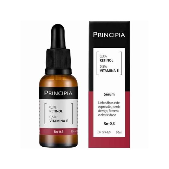 Imagem de Serum Retinol Puro 0,3%  + Vitamina E Principia Skincare Rn-0,3 - Antioxidante Com 30Ml