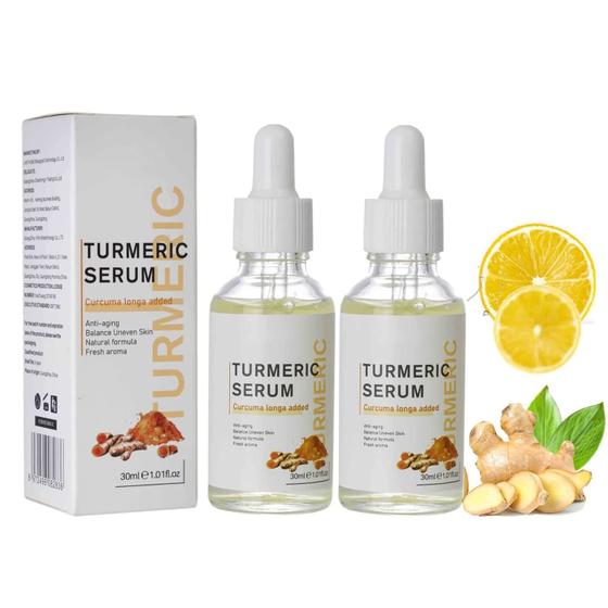 Imagem de Sérum Vingtank para Manchas Escuras com Cúrcuma - 30ml (2 Unidades)