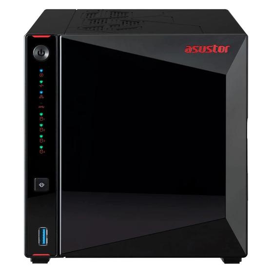 Imagem de Servidor Nas Asustor AS5404T Intel Celeron N5105 QuadCore 2.0GHz 4GB DDR4 4 Baias