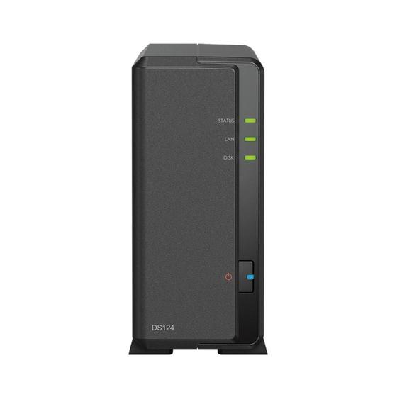 Imagem de Servidor NAS Synology DiskStation DS124 com 1 Baia (Sem Disco)