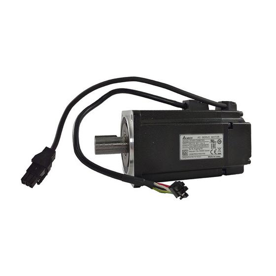 Imagem de Servo Motor  220V 3000rpm 17 bits 700W 2.39N-m 5.1A  ECMA-C20807R  Delta