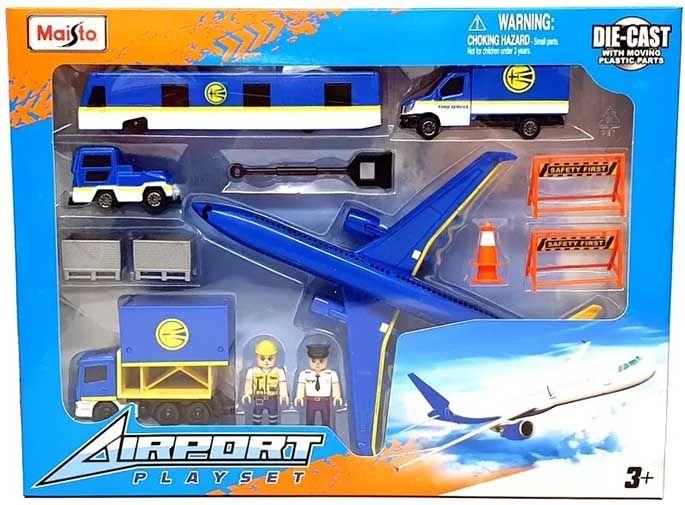Imagem de Set completo aeroporto com acessórios sortidos Maisto