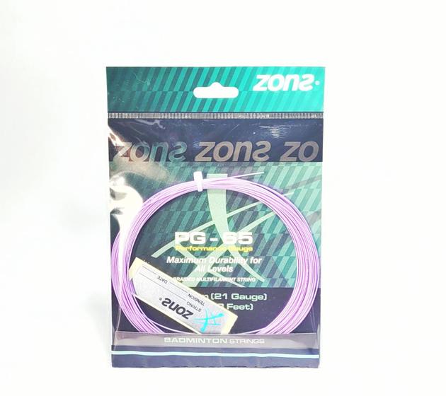 Imagem de Set de Corda para Raquete de Badminton Zons PG 65 0,70mm Lilas