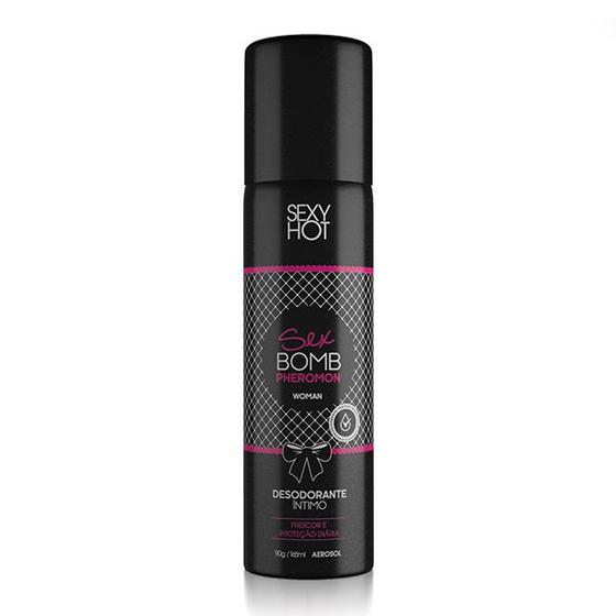 Sex Bomb Desodorante íntimo Feminino Com Feromônio Que Gera Atração No Sexo Masculino 168 Ml 5767