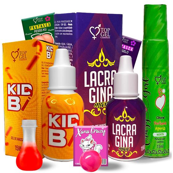 Imagem de Sex Shop kit sexual atacado  Lubrificantes Intimos Sexy Protudos Eróticos revenda KLPPB2S