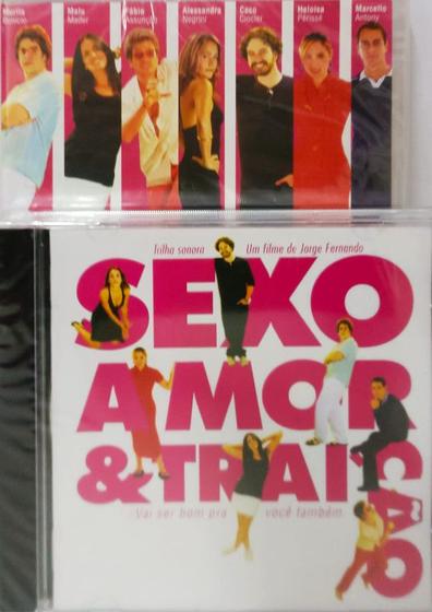 Imagem de Sexo, Amor E Traição - Trilha Sonora CD+ DVD FILME