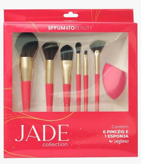 Imagem de Sffumato Kit De Pincéis Jade Collection