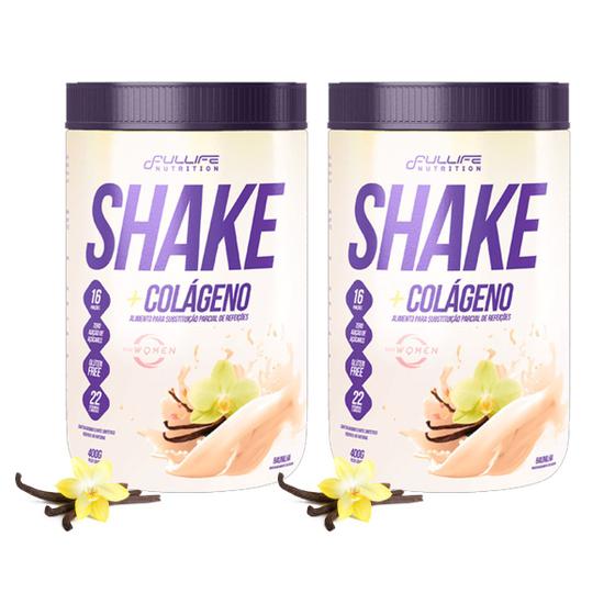 Imagem de Shake Com Colágeno Zero Açúcar Sem Glúten Kit 2 Unidades