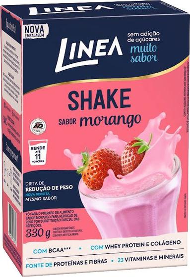 Imagem de Shake Morango Redução de Peso Com Whey Protein 330G Linea