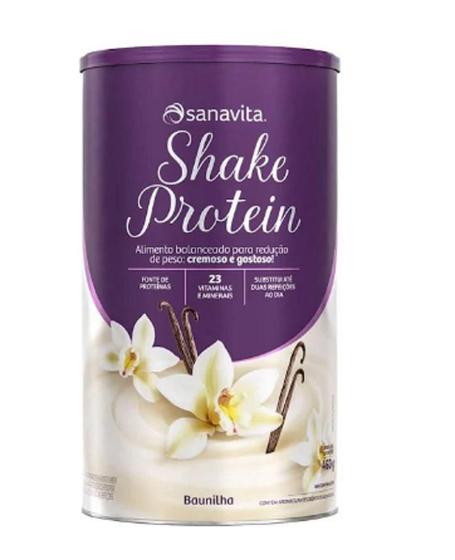 Imagem de Shake Protein Baunilha 450G - Sanavita