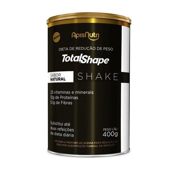 Imagem de Shake Total Shape (400g) - Sabor: Natural - Apisnutri