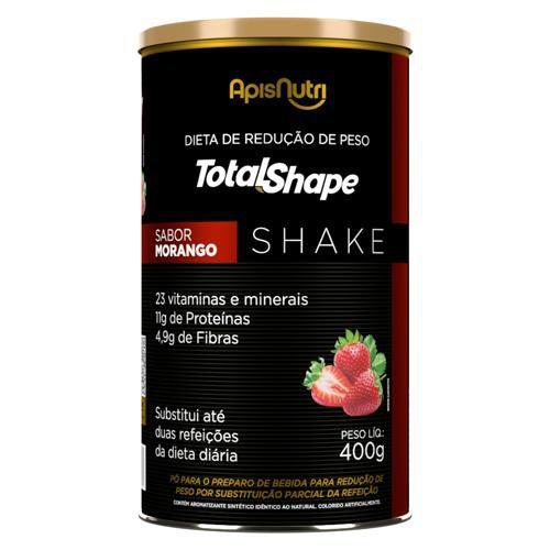 Imagem de Shake Total Shape sabor Morango 400g - ApisNutri