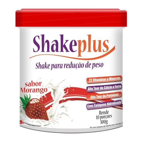 Imagem de Shakeplus 300G Duom Sabor Morango