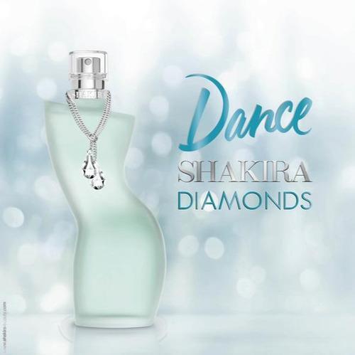 Shakira Dance Diamonds Feminino Eau De Toilette 80ml - Perfume Feminino