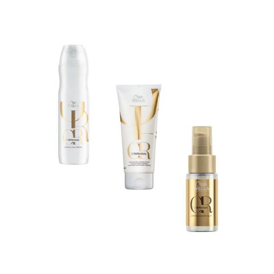 Imagem de Shamp 250Ml Cond.200Ml Óleo 30Ml Wella Oil Reflections