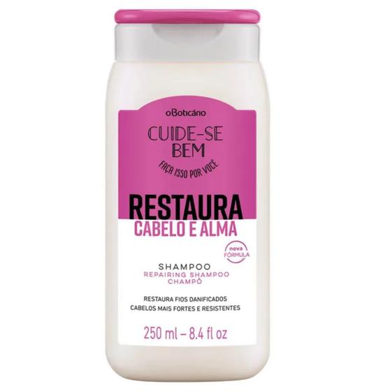 Shampo Restauração Boticário Cuide se bem 250ml - vedis - Shampoo ...