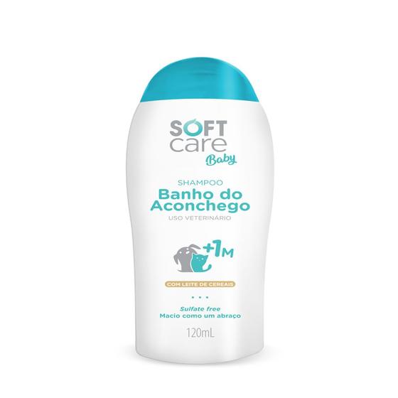 Imagem de Shampoo 1 mês+ banho do aconchego soft care baby 120 ml