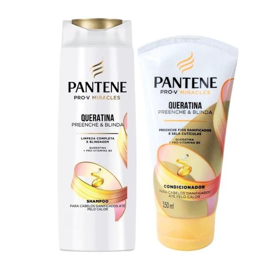 Imagem de Shampoo 175Ml + Condicionador 150Ml Pantene Pro-V Queratina