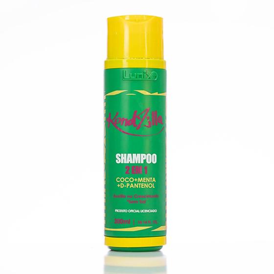 Imagem de Shampoo 2 em 1 Kondzilla 300ml - Lunix Cosméticos