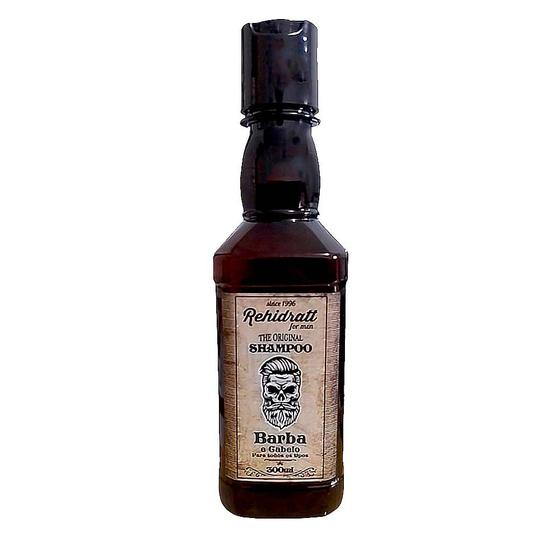 Imagem de Shampoo 2 em 1 para Barba e Cabelo 300ml - Rehidratt for Men
