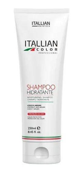 Imagem de Shampoo 250ml Hidratante Coco e Argan  Itallian Color