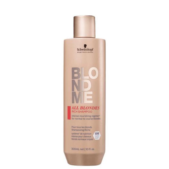 Imagem de Shampoo 300Ml Blondme All Blondes Rich - Schwarzkopf