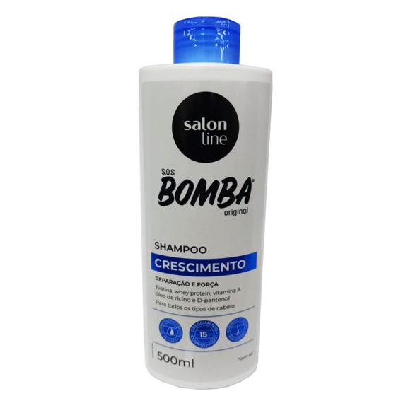 Imagem de Shampoo 500ml S.o.s Bomba De Vitaminas Salon Line