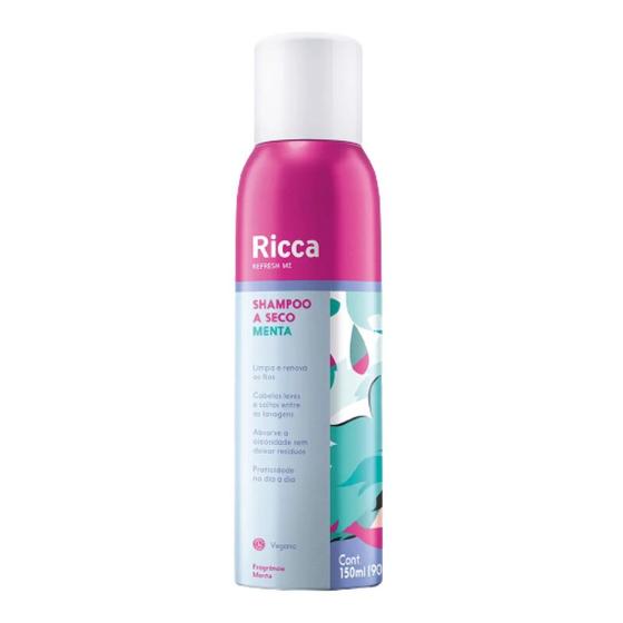 Imagem de Shampoo a Seco Cuca Fresca Menta Antioleosidade Ricca 150ml