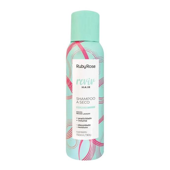 Imagem de Shampoo a Seco  Fresh Reviv Baunilha 150ml Rubyrose