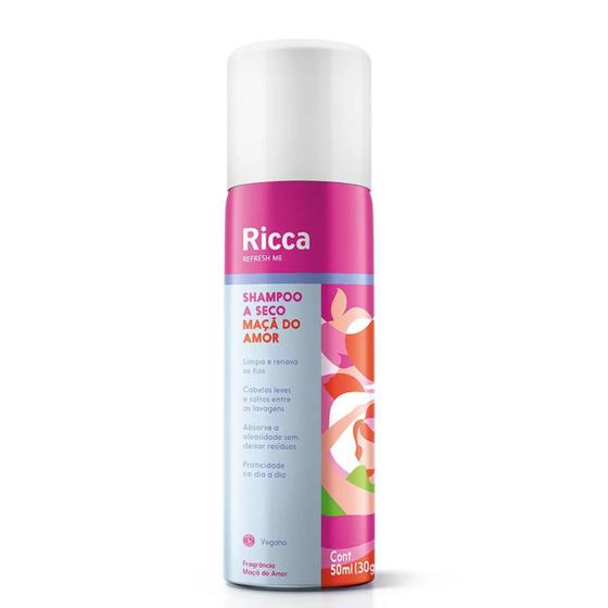 Imagem de Shampoo a Seco Maçã do Amor 50ml  Ricca