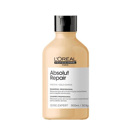 Imagem de Shampoo Absolut Repair Expert Gold Quinoa 300ml -  L'Oréal