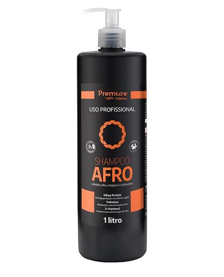 Imagem de Shampoo Afro Cabelos Crespos E Cacheados 1 Litro Premisse