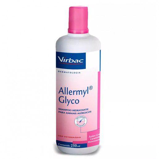 Shampoo Allermyl Glico Virbac 250ml Outros Pet Shop Magazine Luiza