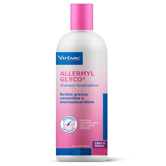 Shampoo allermyl glyco 500 ml Virbac Shampoo Magazine Luiza