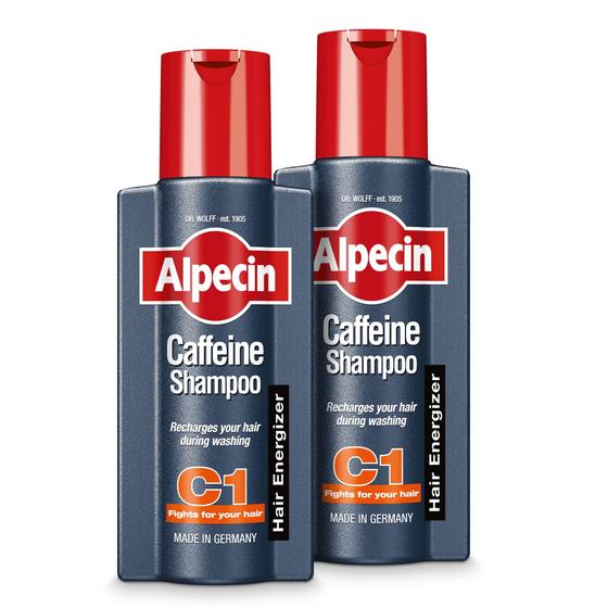 Imagem de Shampoo Alpecin Caffeine C1, pacote com 2 unidades