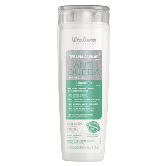 Imagem de Shampoo Anti Queda Vita Derm 200ml