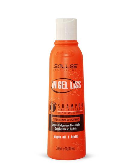 Imagem de Shampoo Anti Resíduo In Gel Liss Salles Prof 300Ml