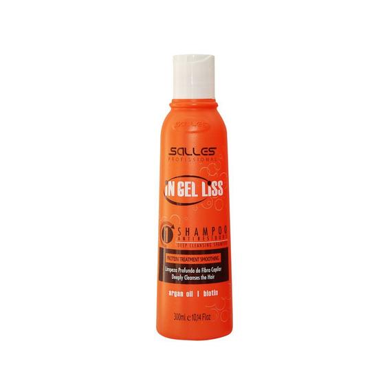 Imagem de Shampoo Anti Resíduo In Gel Liss Salles Profissional 300ml