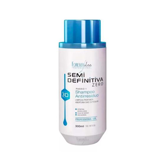 Imagem de Shampoo Anti Resíduo Semi Definitivo 3d Forever Liss 300ml
