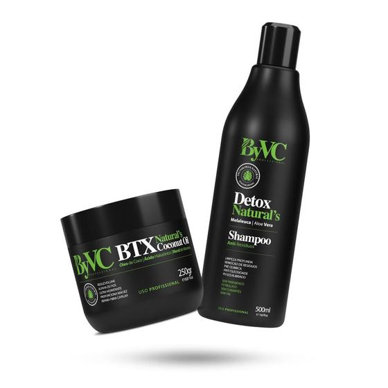 Imagem de Shampoo Anti-resíduos Detox + BTX Coconut Oil By VC Professional Original