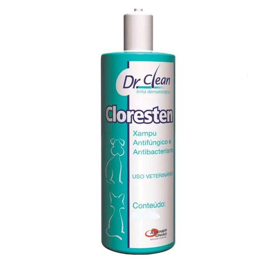 Shampoo Antibacteriano Agener União Dr.Clean Cloresten Outros Pet