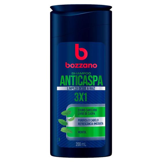 Imagem de Shampoo Anticaspa Bozzano Mentol 200ml