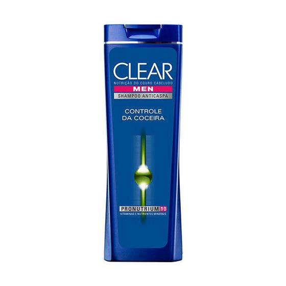 Shampoo anticaspa clear men controle e alivio coceira 400ml Menor preço em Shampoo anticaspa clear men controle e alivio coceira 400ml