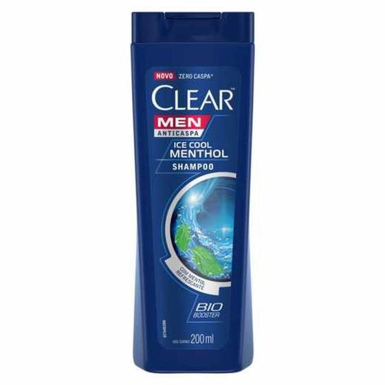 Imagem de Shampoo Anticaspa Clear Men Ice Cool Menthol 200ml