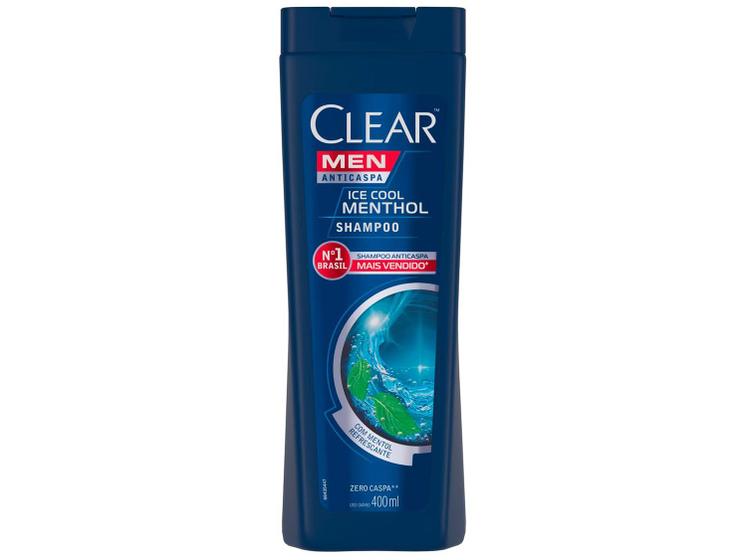 Imagem de Shampoo Anticaspa Clear Men Ice Cool Menthol 400ml