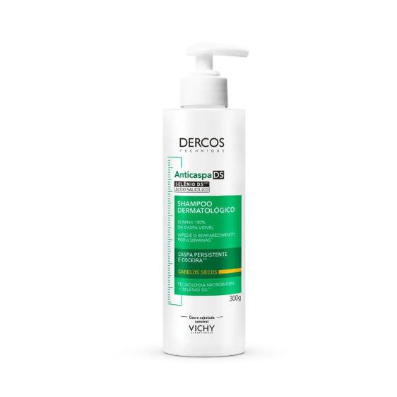 Imagem de Shampoo Anticaspa DS Vichy Dercos Dry Cabelos Secos 300g