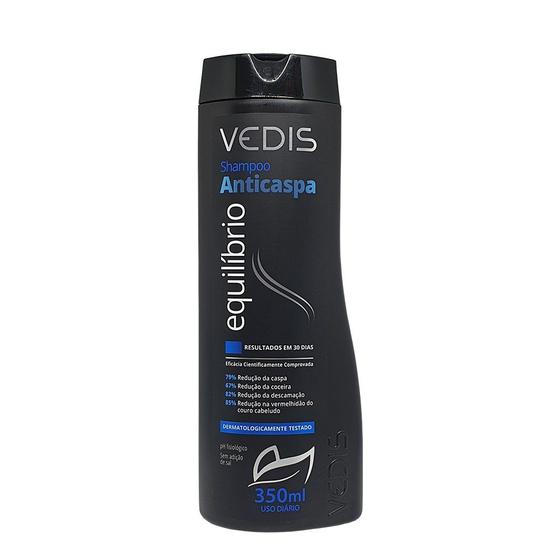 Imagem de Shampoo Anticaspa Equilíbrio 350ml - Vedis